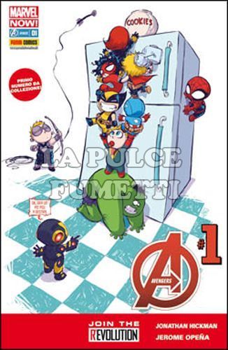 I VENDICATORI #    16 - AVENGERS 1 - COVER B - MARVEL NOW!